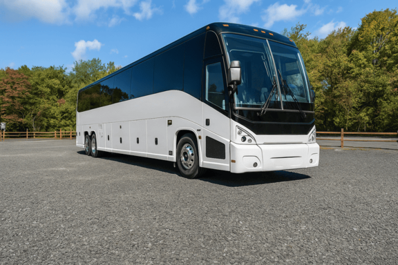 Bus Rental Company Daly City 56 Passenger Charter Bus