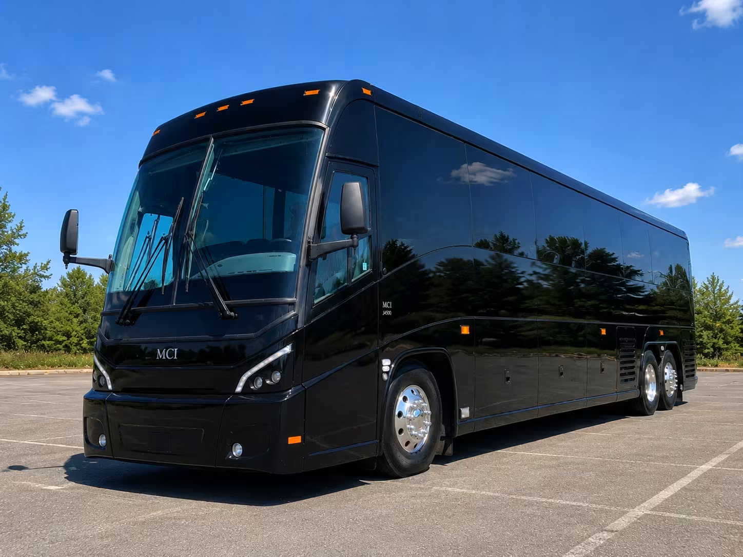 daly city charter bus rental exterior